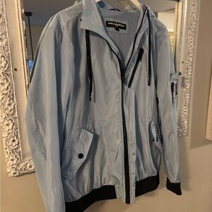 Karl Lagerfeld Sky Blue Windbreaker for Men